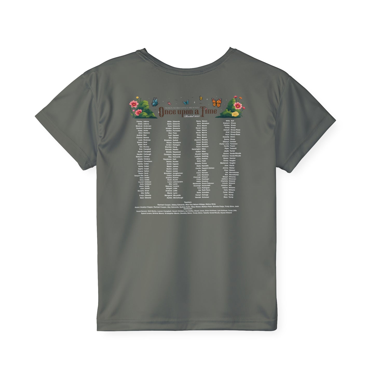 Recital 2025 Kids T-shirt (Green)